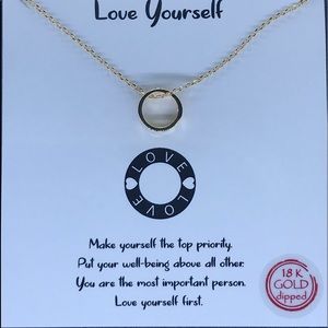 COPY - 🆕 LOVE YOURSELF Inspirational Necklace❤️❤️